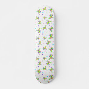 regenboogkinderen hond puppy polka stip helder leu skateboard