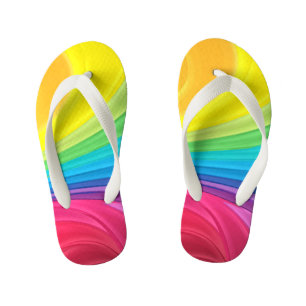 RegenboogKinderen Teenslippers