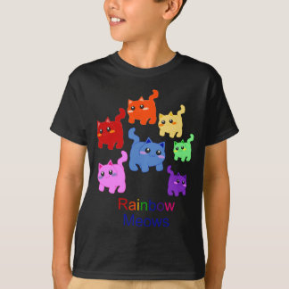 Regenboogkittens! T-shirt