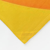 regenboogkleur fleece deken (Hoek)