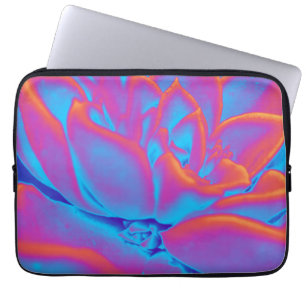 Regenboogkleur Succulent plant Laptop Sleeve
