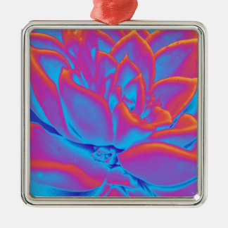 Regenboogkleur Succulent plant Metalen Ornament