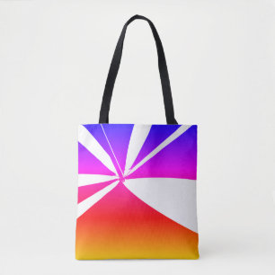 Regenboogkleuren Draagtas