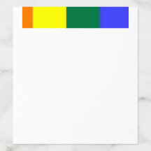 Regenboogkleuren gestreept patroon