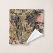 Regenboogkleuren Glitter Sparkle Girly Glam Kleurr Bad Handdoek (Wasdoekje)