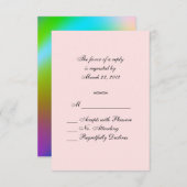 Regenboogkleuren RSVP (Voorkant / Achterkant)