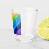 Regenboogkleuren Shot Glas (Rechts)