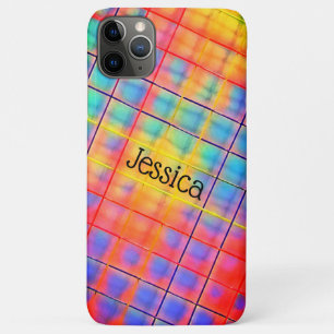 Regenboogkleurig Abstract iPhone 11 Pro Max Hoesje