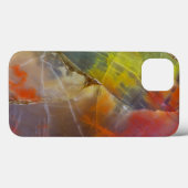 Regenboogkleurig gezuiverd hout Case-Mate iPhone case (Achterkant (horizontaal))