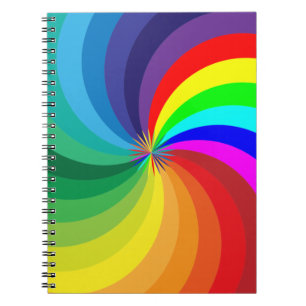 Regenboogkleurige Mandala-46556 Notitieboek
