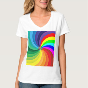 Regenboogkleurige Mandala-46556 T-shirt
