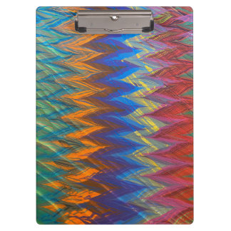 Regenboogkleurige moderne marmering Vertigo patroo Klembord