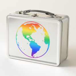 Regenboogkleurige planeet aarde