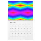 regenboogkleurige stropdas kalender (Mar 2026)