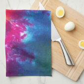 Regenboogkleurstof Stropdas-kleurstof Theedoek (Quarter Fold)