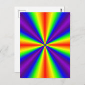 Regenboogkruis Briefkaart (Voorkant / Achterkant)