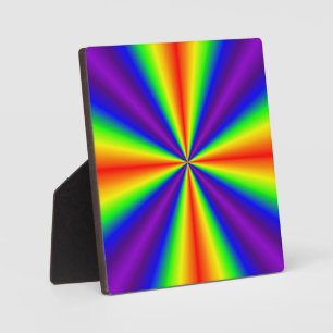 Regenboogkruis Fotoplaat