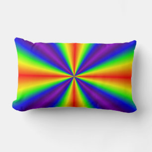 Regenboogkruis Kussen