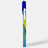 Regenboogkunst 3D Abstract in geel paars groen Case-Mate iPhone Case (Achterkant / Links)