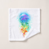 Regenboogkwal Bad Handdoek (Wasdoekje)