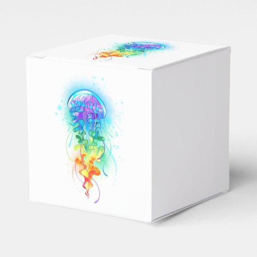 Regenboogkwal Bedankdoosjes (Voorkant Zijde)