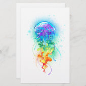 Regenboogkwal Briefpapier (Voorkant / Achterkant)