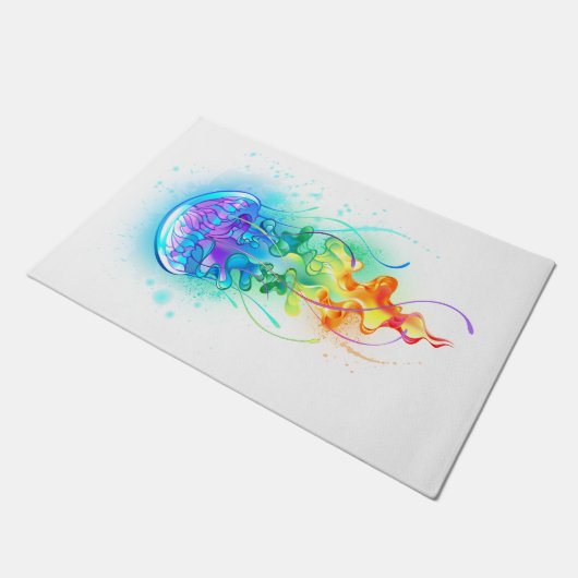 Regenboogkwal Deurmat (Schuin)