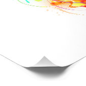 Regenboogkwal Foto Afdruk (Hoek)