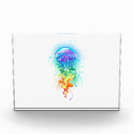 Regenboogkwal Fotoblokken (Voorkant)