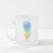 Regenboogkwal Matglas Koffiemok (Links)