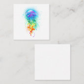 Regenboogkwal Notitiekaartje (Voorkant / Achterkant)