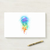 Regenboogkwal Post-it® Notes (Op bureau)