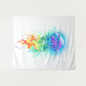 Regenboogkwal Wandkleed (Voorkant (horizontaal))