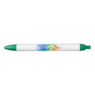 Regenboogkwal Zwarte Inkt Pen