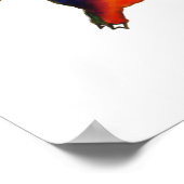 Regenbooglama! Poster (Hoek)