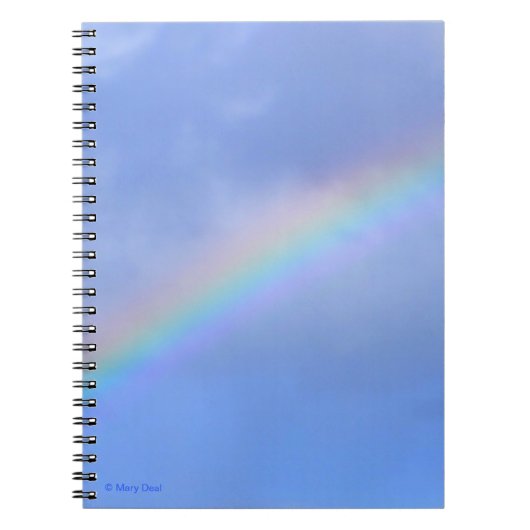 Regenbooglaptop Notitieboek (Voorkant)