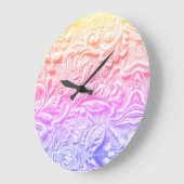  regenboogleer grote klok (Hoek)