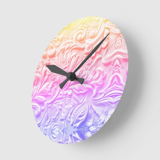 regenboogleer ronde klok (Hoek)