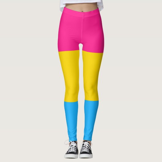 RegenboogLeggings, kleurrijke Leggings voor vrouwe (Voorkant)