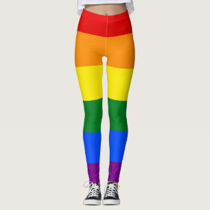 RegenboogLeggings, kleurrijke Leggings voor vrouwe