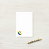Regenboogliften Post-it® Notes (Op bureau)