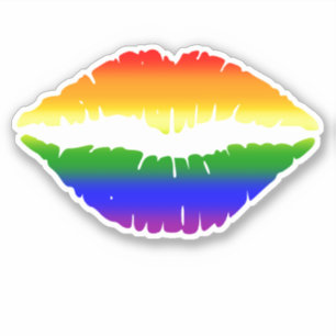 Regenboogliften Sticker