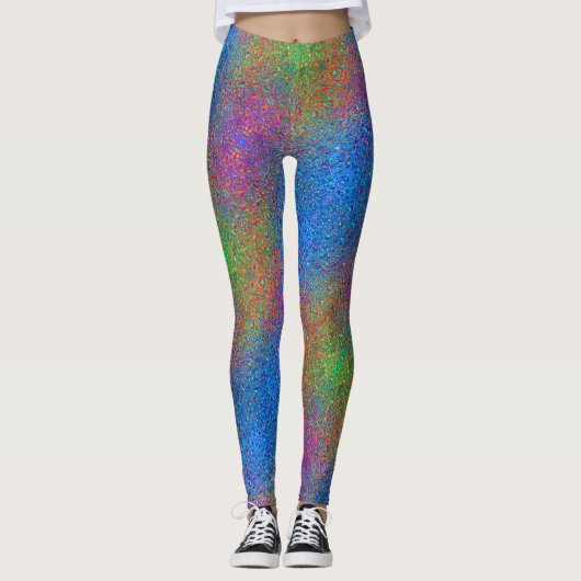 regenboogliter leggings (Voorkant)