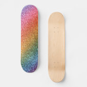 Regenboogliter Skateboard (Voorkant)
