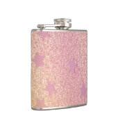 Regenbooglitter en sterren heupfles (Rechts)