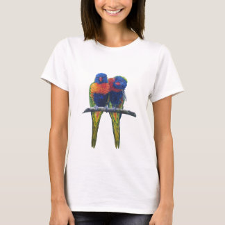 Regenbooglorikeets T-shirt