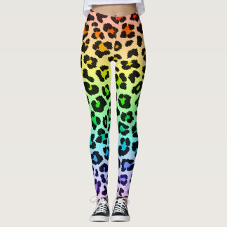 regenboogluipaard leggings