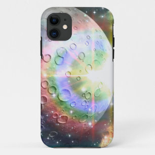 regenboogmaan iPhone 11 hoesje