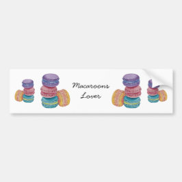 regenboogmacro's in Waterverf Bumpersticker