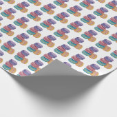 regenboogmacro's in Waterverf Cadeaupapier (Hoek)